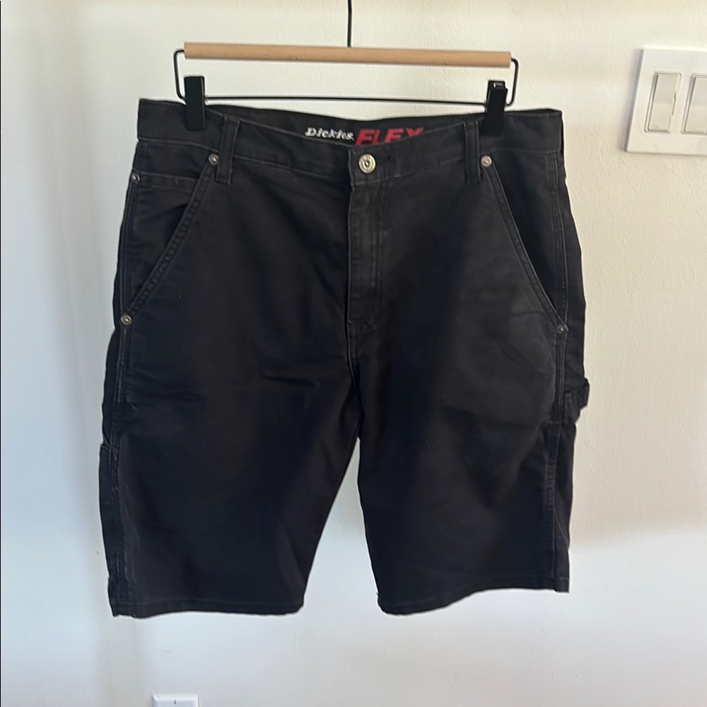 Dickies Black Jean Shorts Classic Durable Design